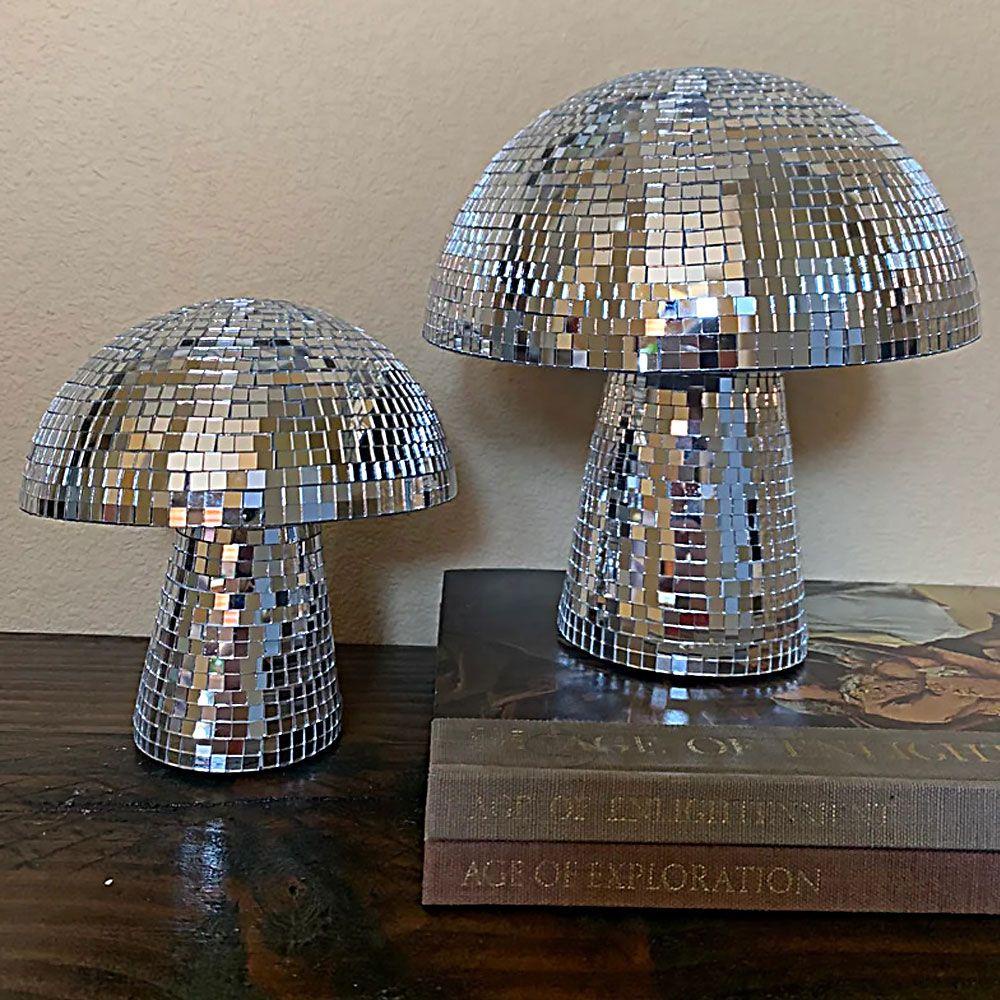 Suyo Bola Disko Jamur Silver Mushroom Disco DJ Lighting Refleksi Bar Dekorasi Panggung Untuk Pesta Pernikahan