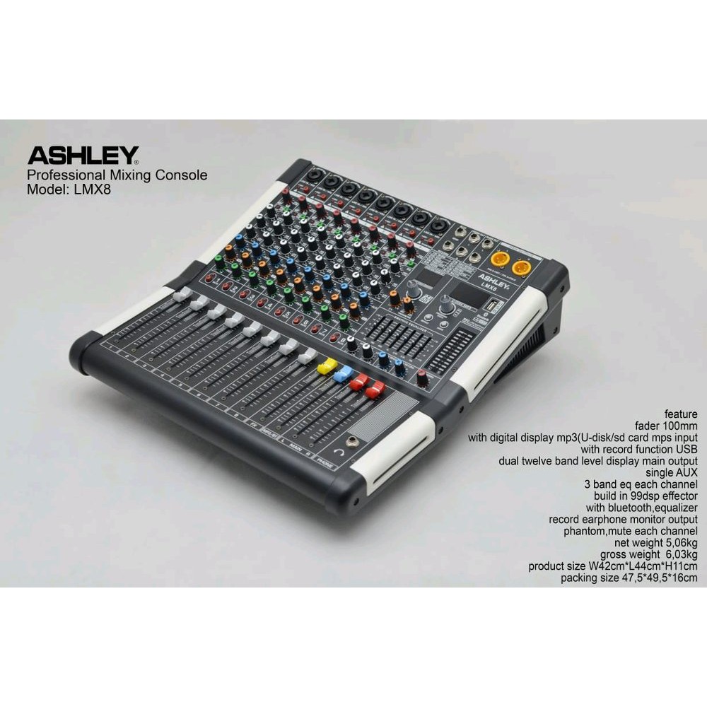 Mixer Ashley LMX 8