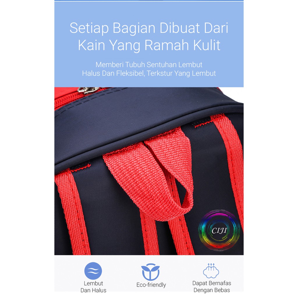 CJBP-S TINO TINO Tas Ransel / Backpack / Sekolah Anak Laki-Laki Karakter Superhero 3D