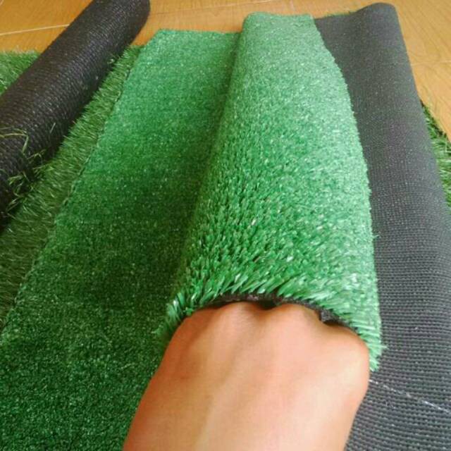 Rumput sintetis golf 25cmX25cm - artificial - karpet rumput - rumput palsu - karpet rumput