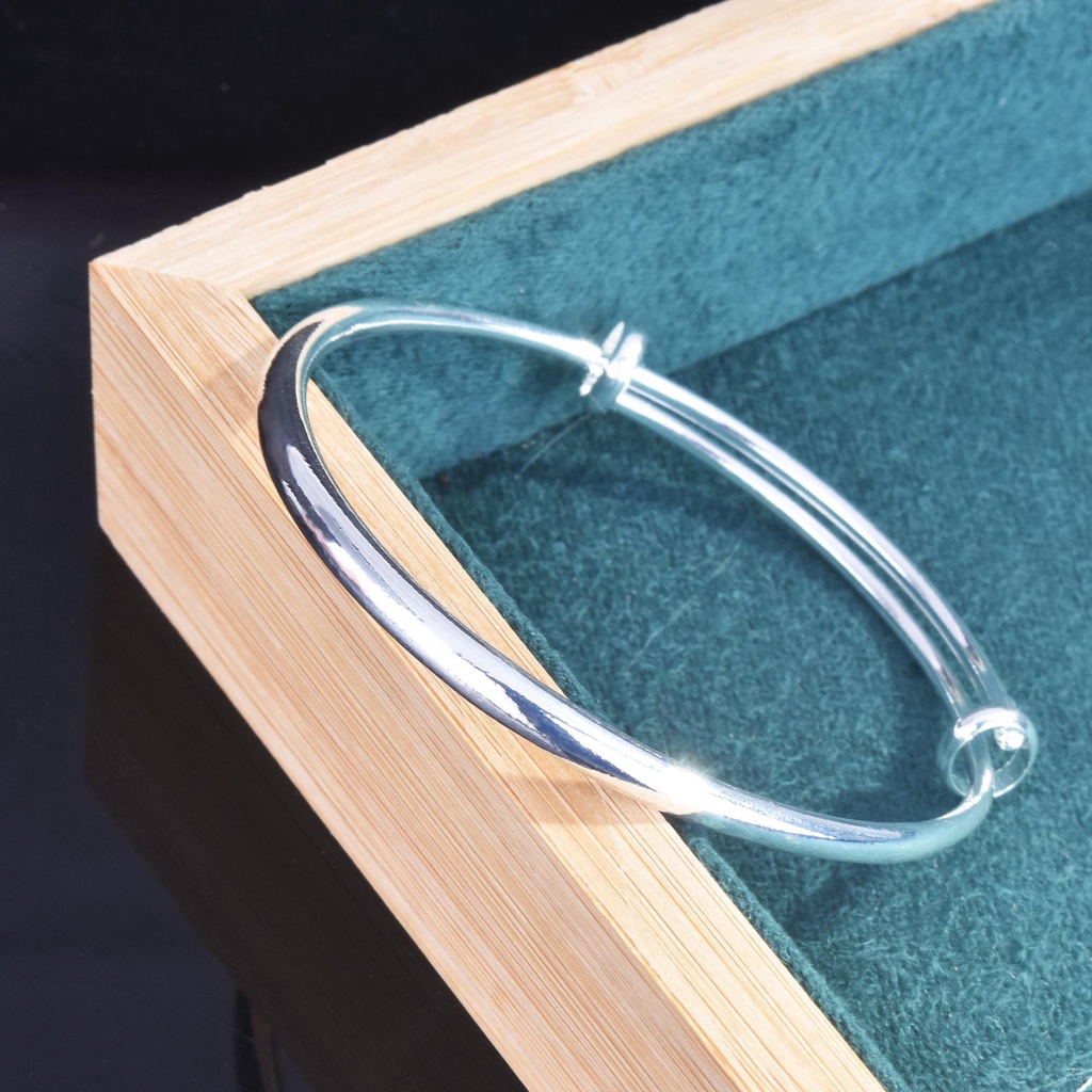 Gelang Perut Bentuk Bulat Bahan Stainless Steel Warna Silver Untuk Wanita