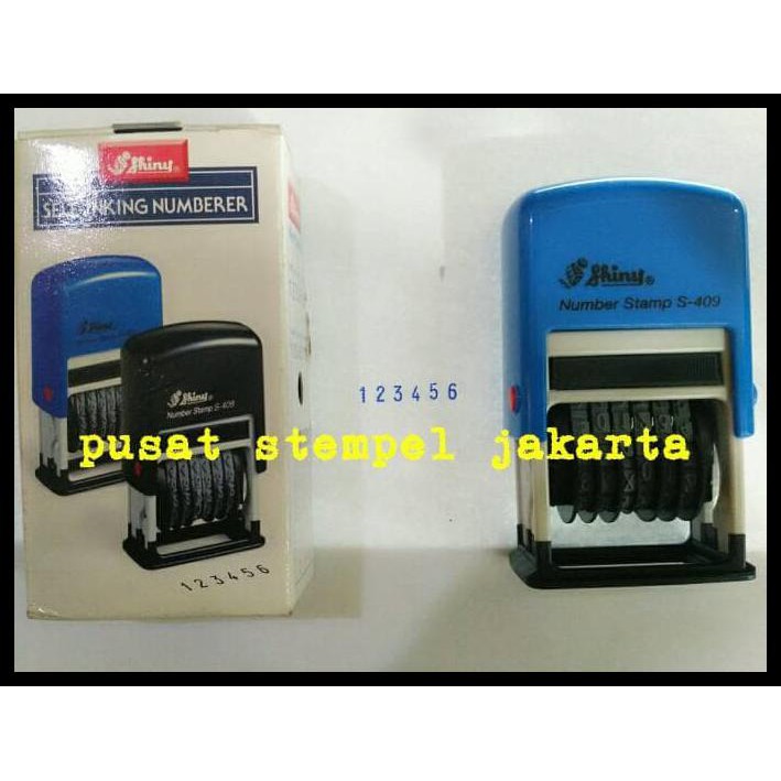 

Produk Terbaik Stempel Shiny S409 (Number / Nomorator)