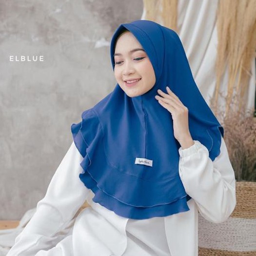 KHIMAR AMEERA ORIGINAL BYDEVINA-Elblue