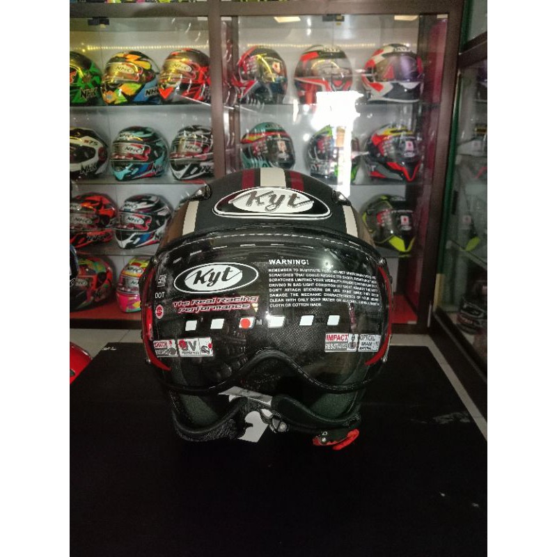 Helm KYT RETRO ELSICO MOTIF ORIGINAL