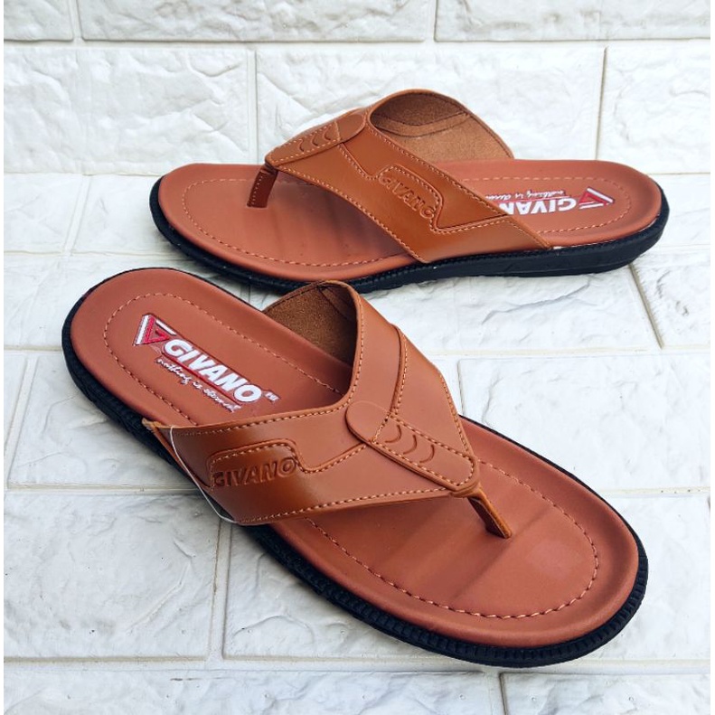 Sandal Pria Selop Japit Casual Santai Keren Trendy Hitam