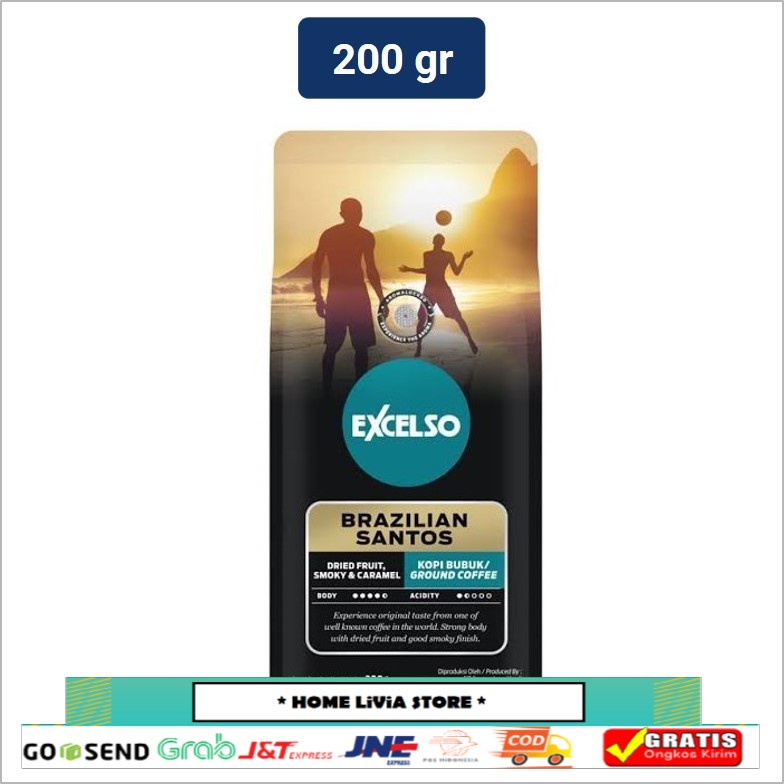 

Excelso Brazilian Bubuk Kopi 200 gr