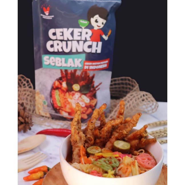 

seblak ceker crunch