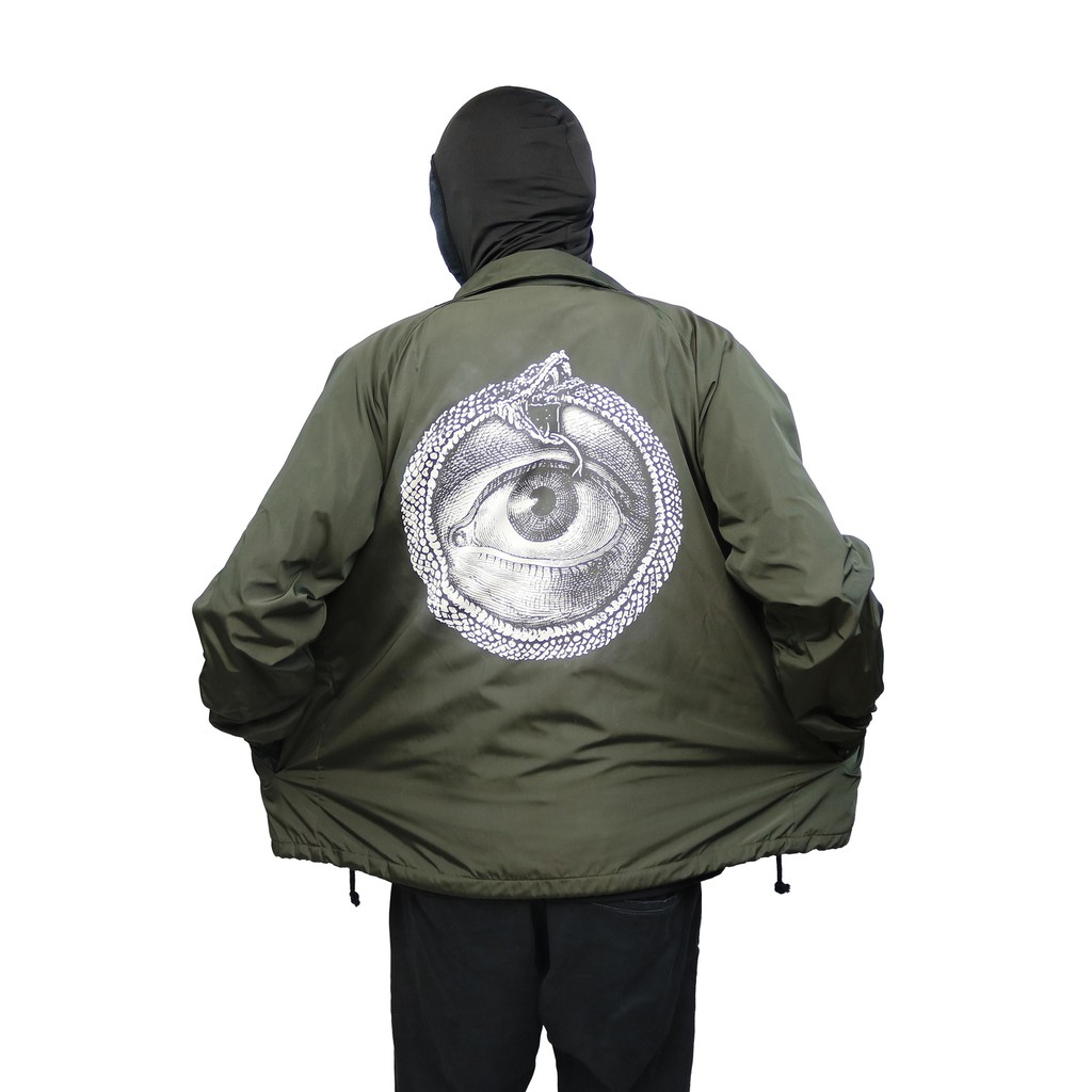 Heretic - Windbreaker - Snake Eye - Army Green