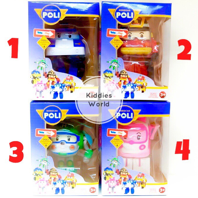 DISKON MAINAN ROBOCAR POLI TRANSFORM SATUAN TERMURAH