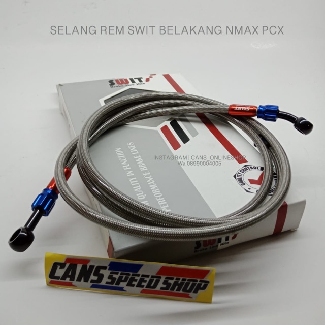 Selang rem belakang Swit Pcx nmax