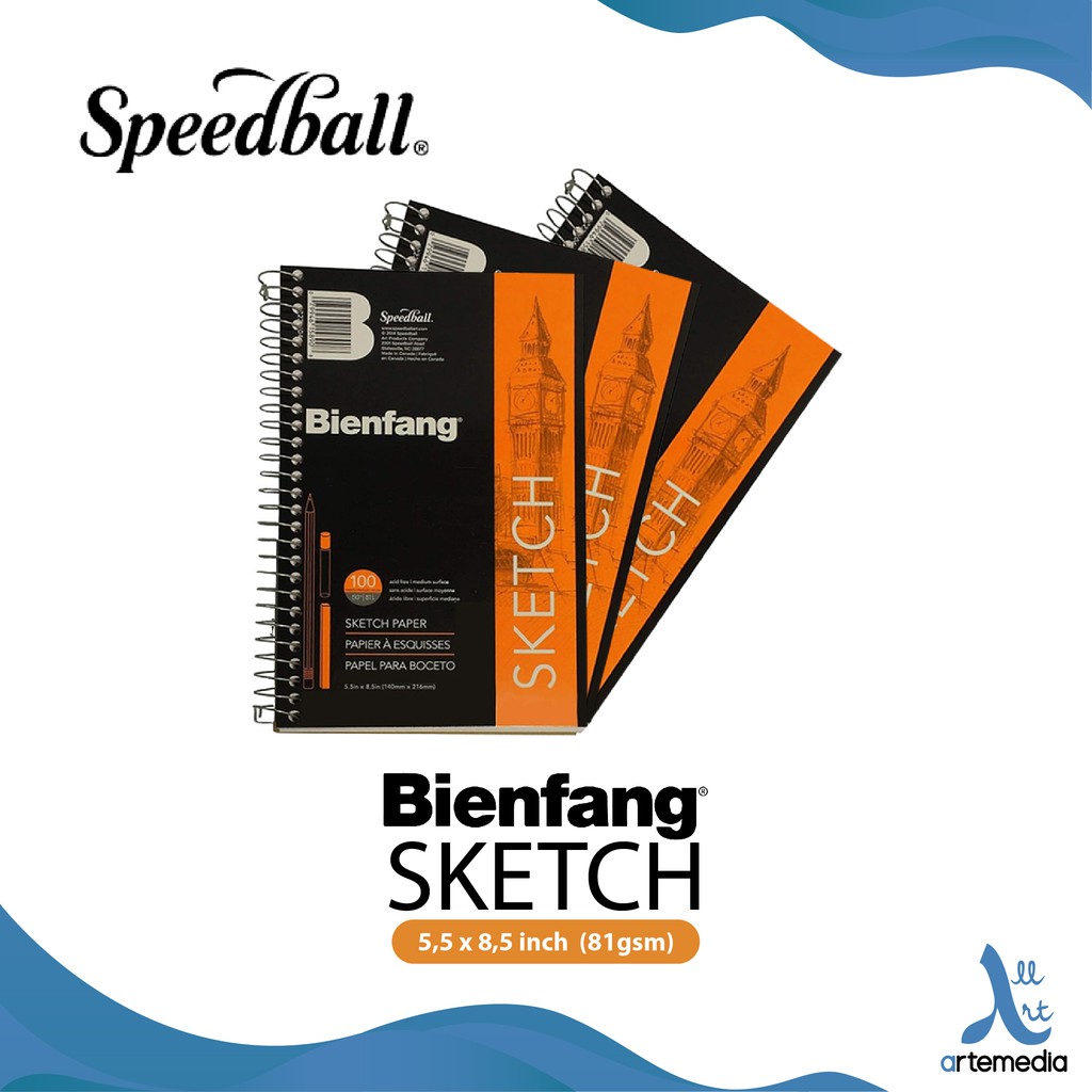 

Speedball Bienfang 5,5x8,5 inch Wire Bound Sketchbook