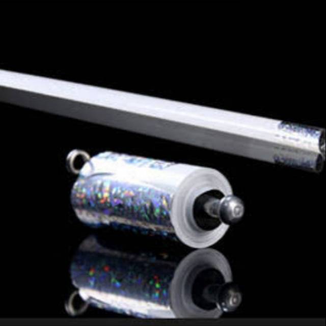 Mainan sulap - alat sulap tongkat metal /besi warna putih / gimmick