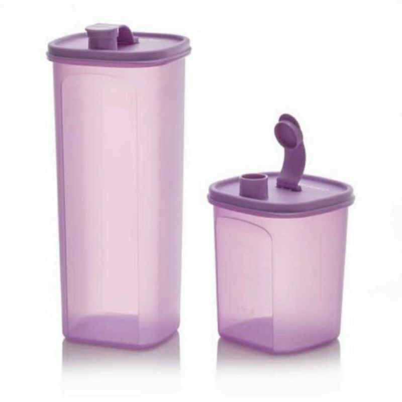 Slim Line Purple Tupperware