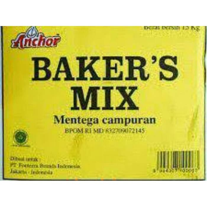 

Anchor bakers mix 15 kg / mentega butter blending baker's mix