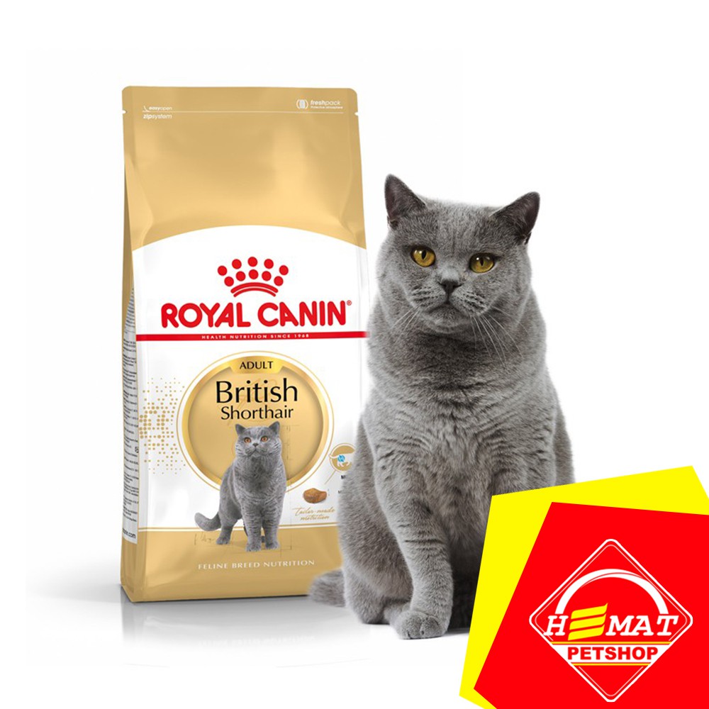 Royal Canin British Shorthair 2 kg / RC Britis Short hair 2Kg / Makanan Kucing