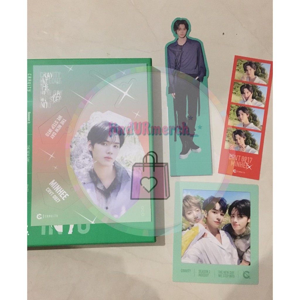 [BOOKED] UNSEALED ALBUM CRAVITY MINHEE SET