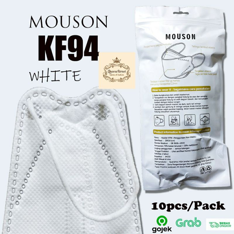 Masker KF94  MOUSON Korea import SURABAYA