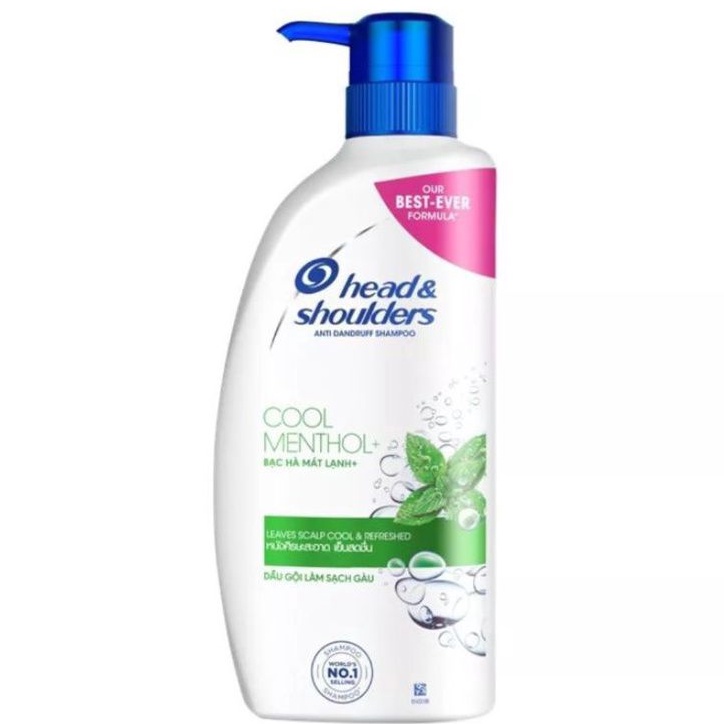 Head &amp; shoulders shampoo cool menthol 850ml