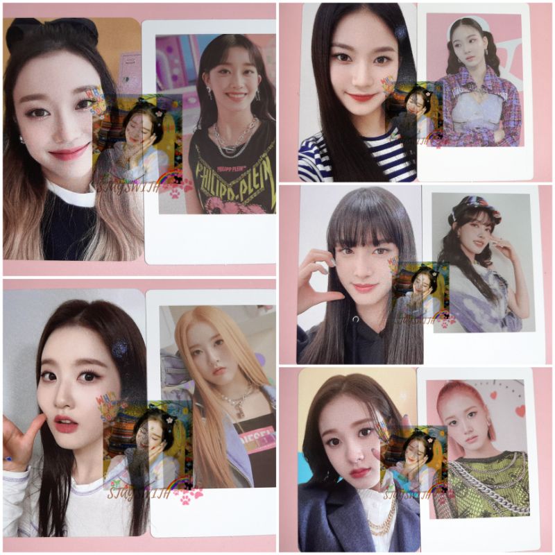 PHOTOCARD STAYC SUMIN SIEUN ISA YOON J BENEFIT MAKESTAR SO BAD & 1ST MERCH STAYDOM