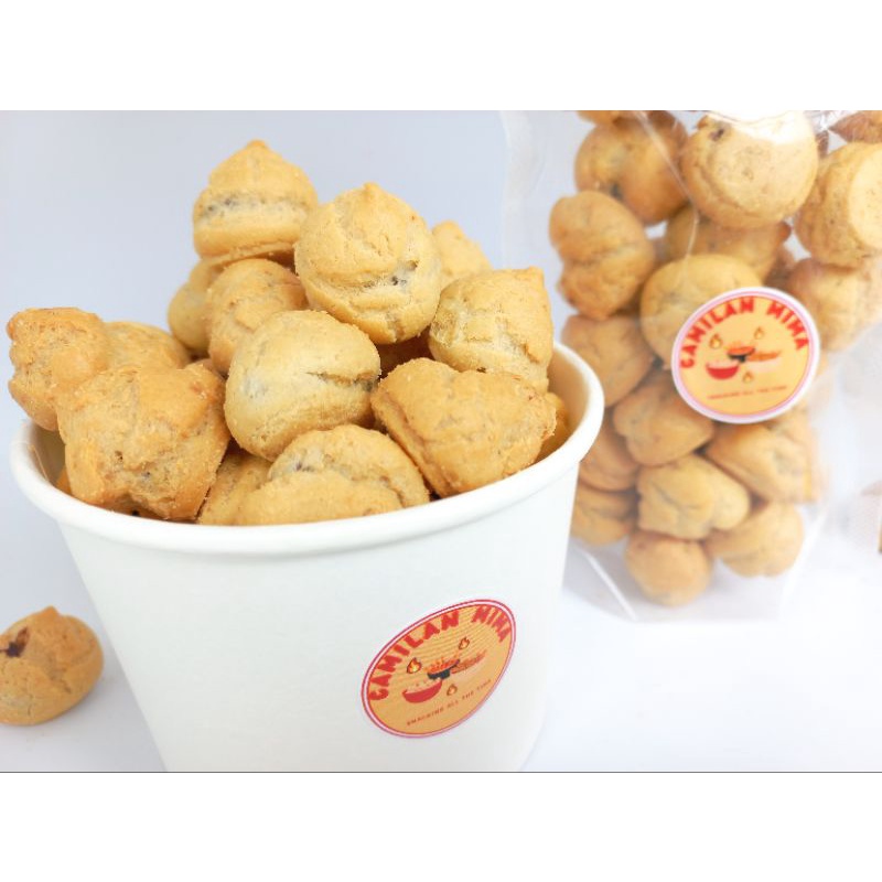 

Soes Cokelat Mini Kemasan 100 Gram