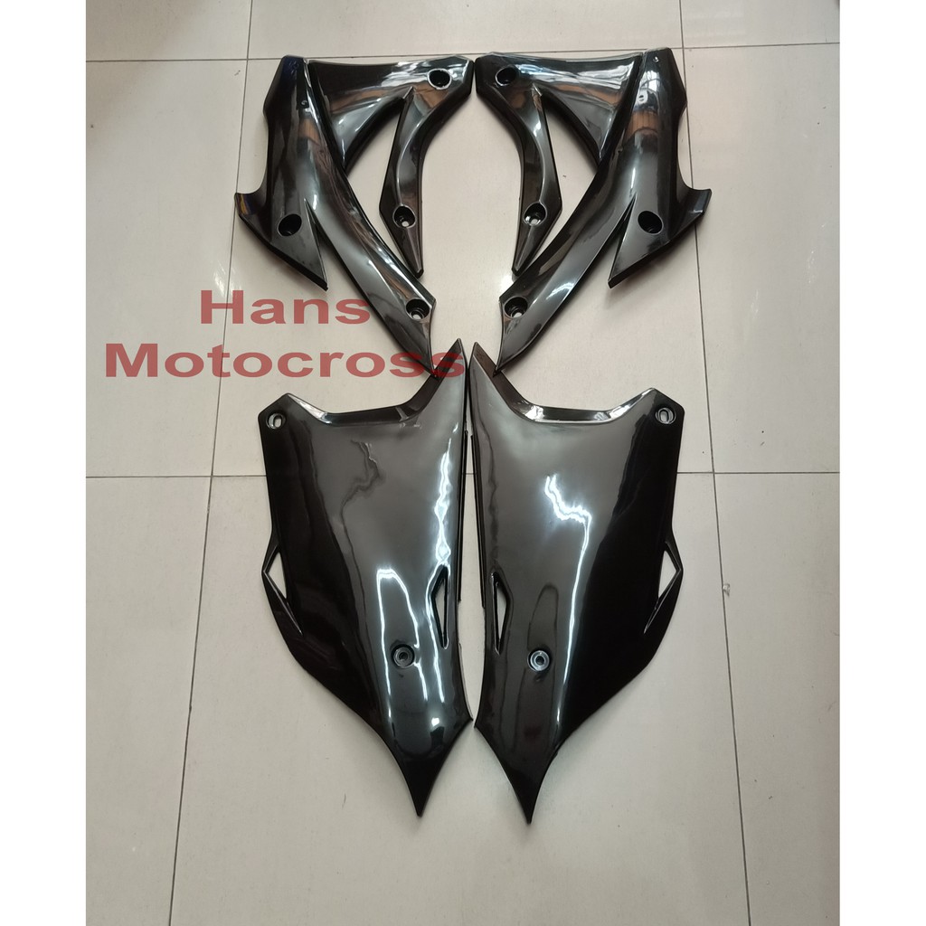 COVER BODY KAP SAMPING/SAYAP TANGKI DAN SAYAP JOK MOTOR CROSS TRAIL KX 85