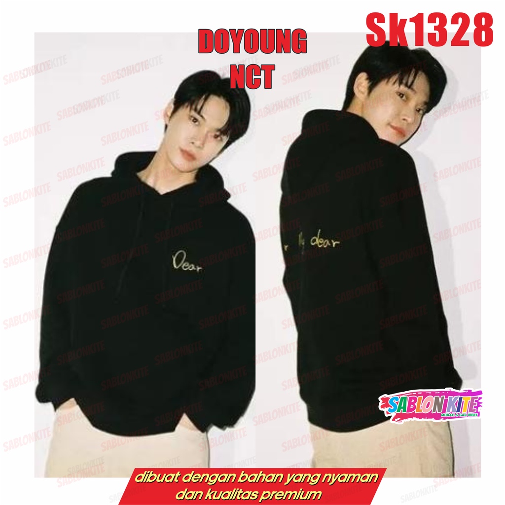 MURAH!!! SWEATER HOODIE NCT DOYOUNG DEAR SK1328 UNISEX FLEECE