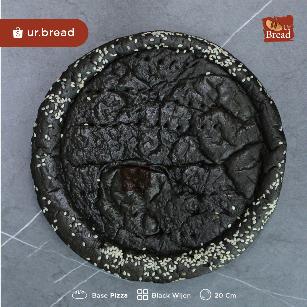 Roti Pizza Wijen Warna Ukuran 20cm | Base Pizza Wijen 20cm