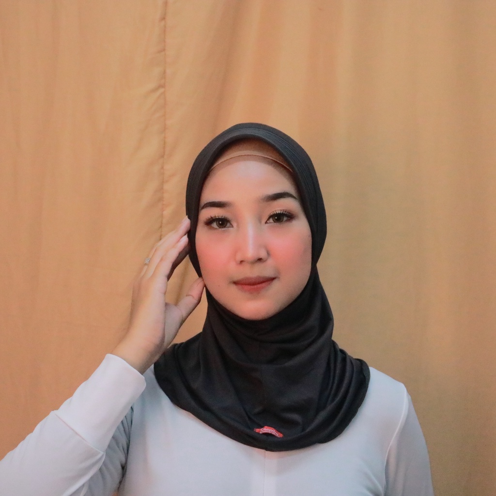 Hijab Bergo Sport By Shamira Jersey I Jilbab Bergo Sporty Instan Polos