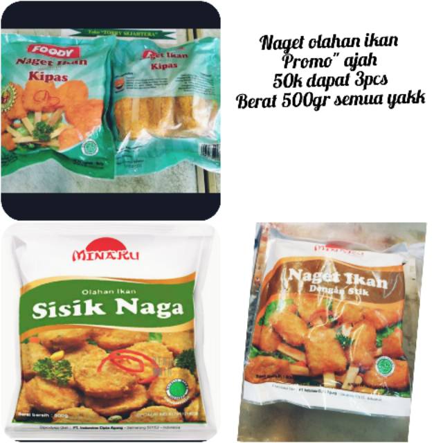 

Paketan frozen food murah/3in 1 pakey frozen food murah