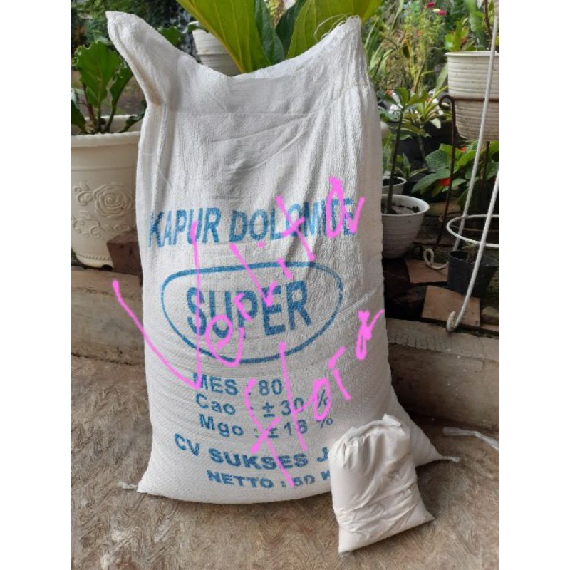 Dolomit 1 Karung Kapur Pertanian