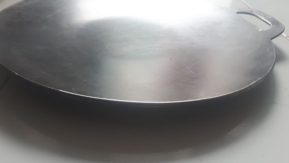 Pemanggang Wajan Datar 40 Cm Roti Bakar Martabak Tebal Panggang - Bulat Lingkaran