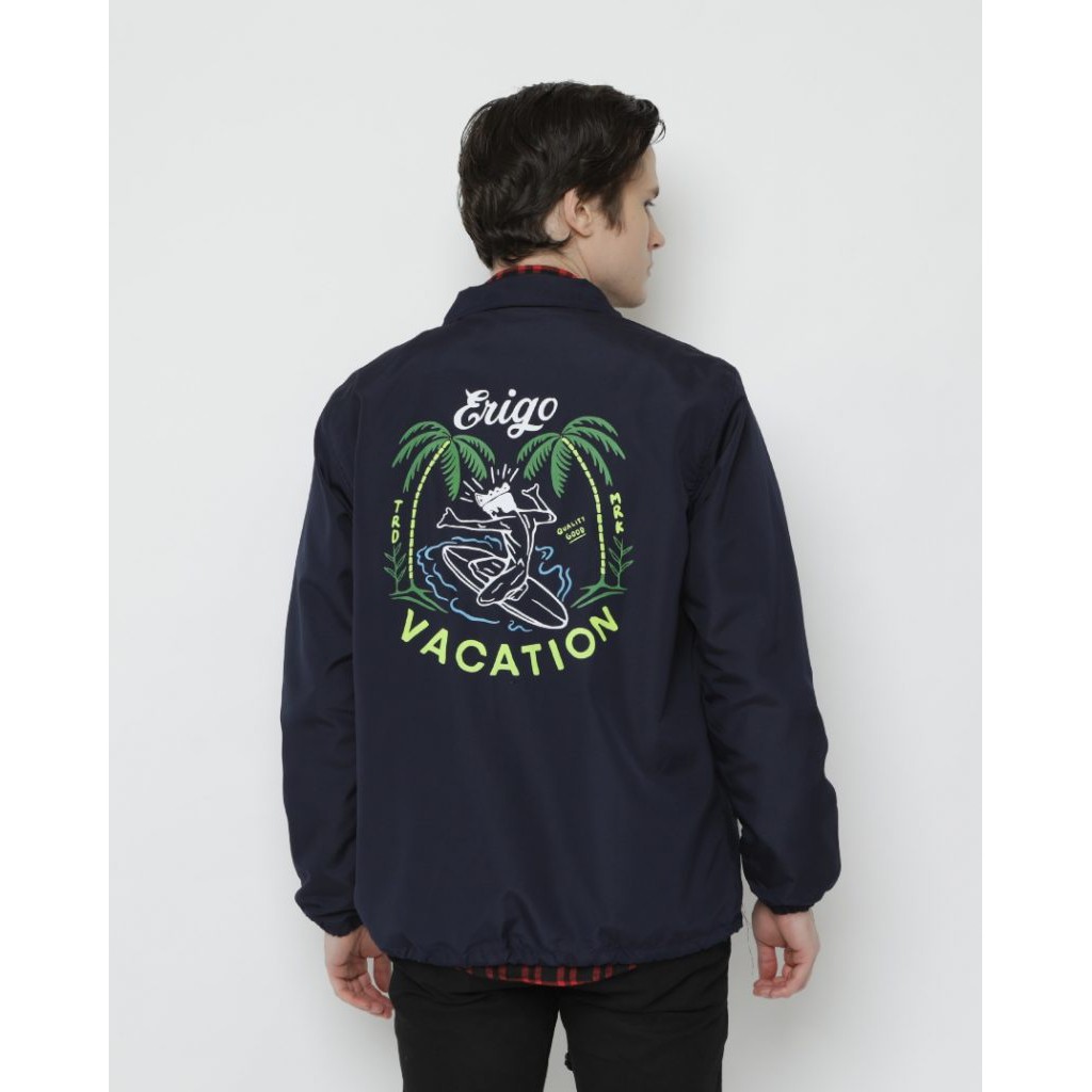 

Erigo Coach Jacket Surf Good Navy