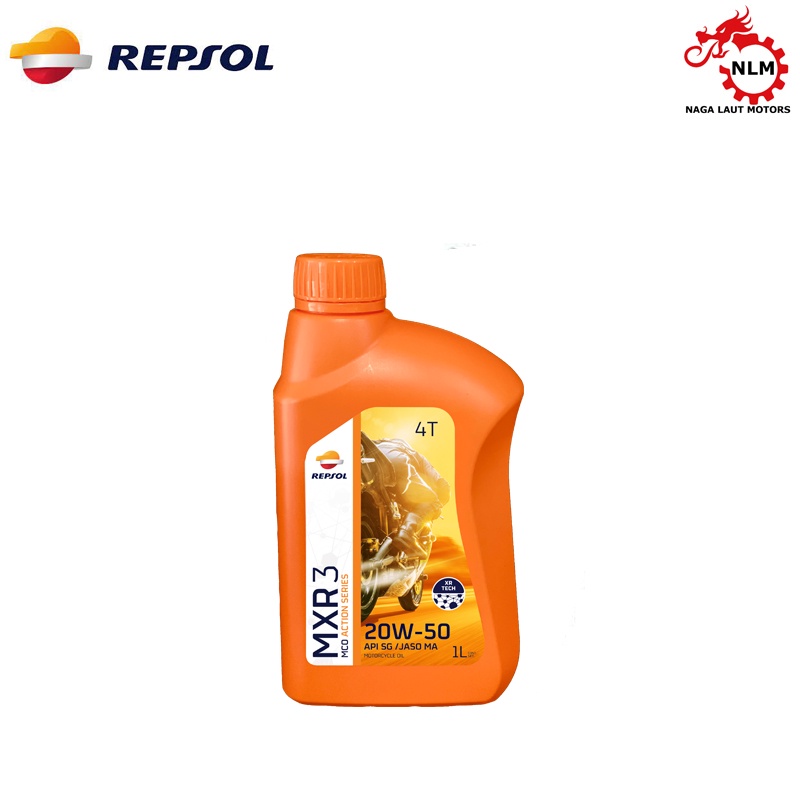 Repsol Oli Motor Bebek MXR3 20W50 1L