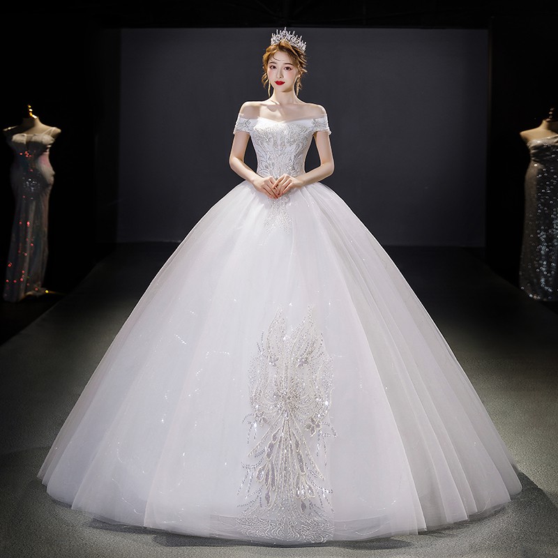 Gaun Pengantin 2105037 Putih  Sabrina Wedding Dress