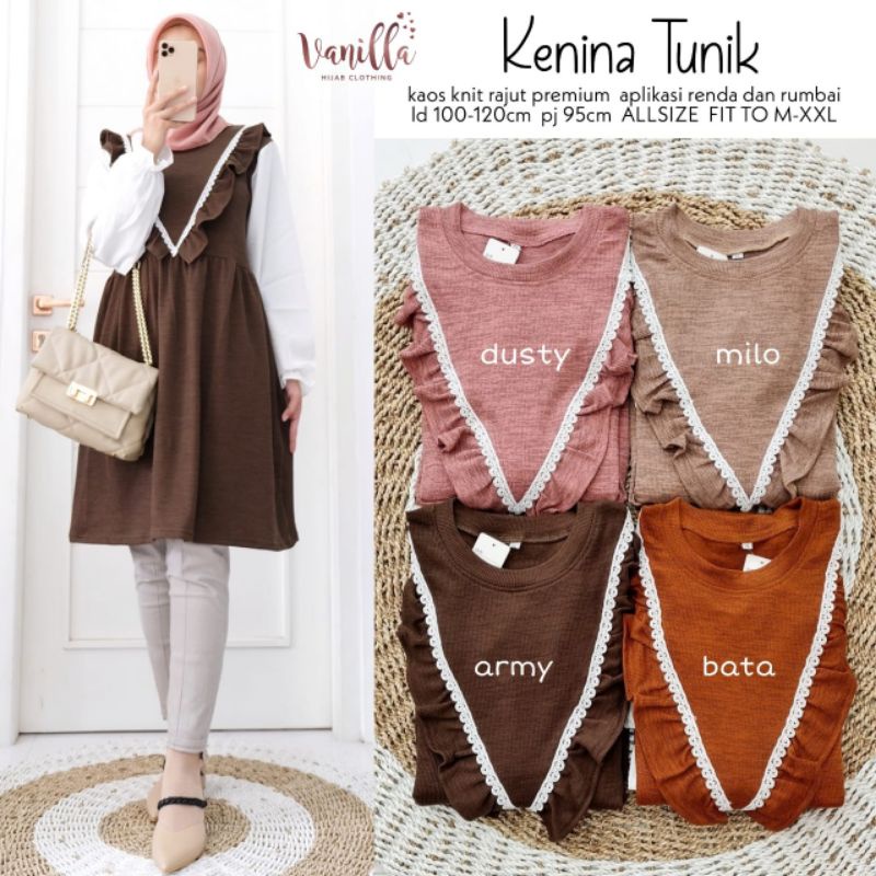 TUNIK RENDA LD 100 KENINA TUNIK