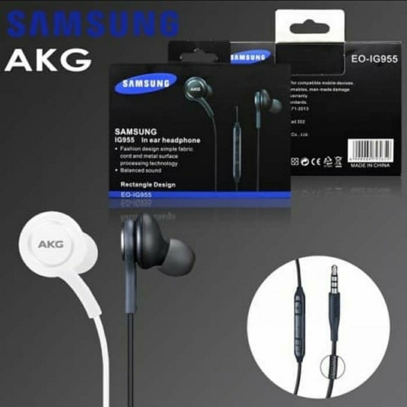 Headset Samsung AKG S8 S9 - Handsfree Samsung AKG S8 Plus S9 Plus Super Bass - UA