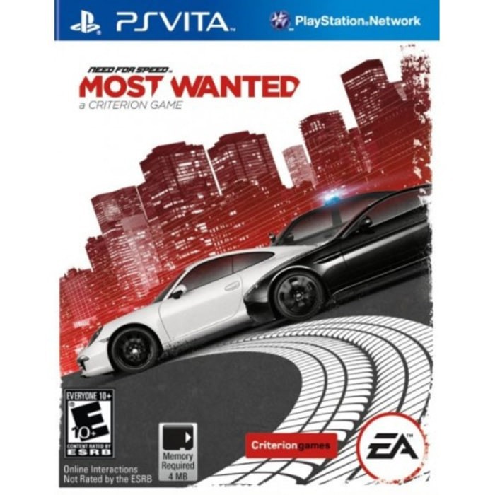 PS Vita Need For Speed Most Wanted Region 3 KLM001