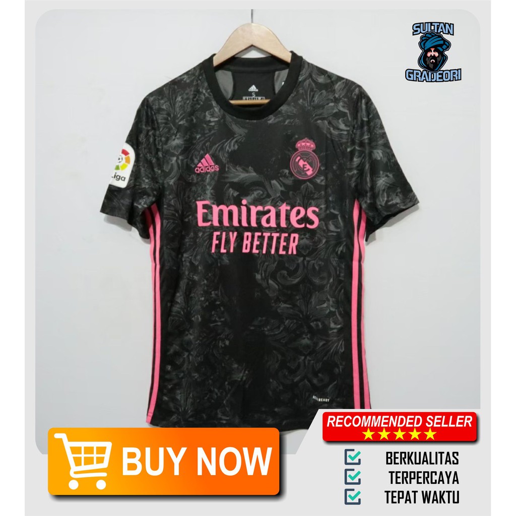 JERSEY THIRD REAL MADRID JERSEY GRADE ORIGINAL