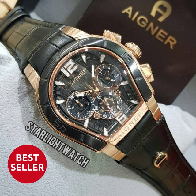 JAM TANGAN AIGNER PALERMO BODY STAINLESS KUALITAS ORIGINAL