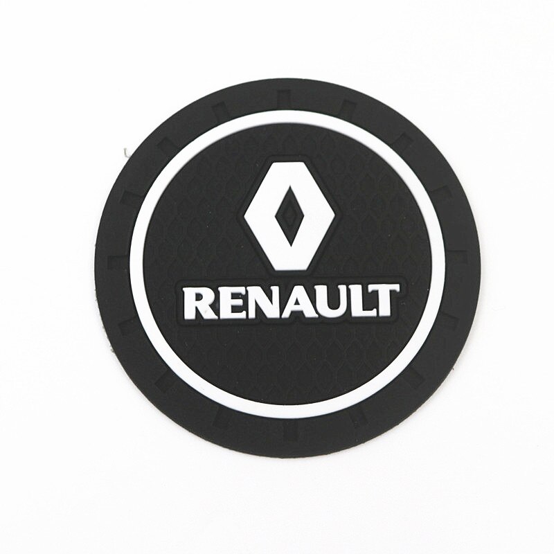 2pcs holder Gelas anti slip Untuk Renault