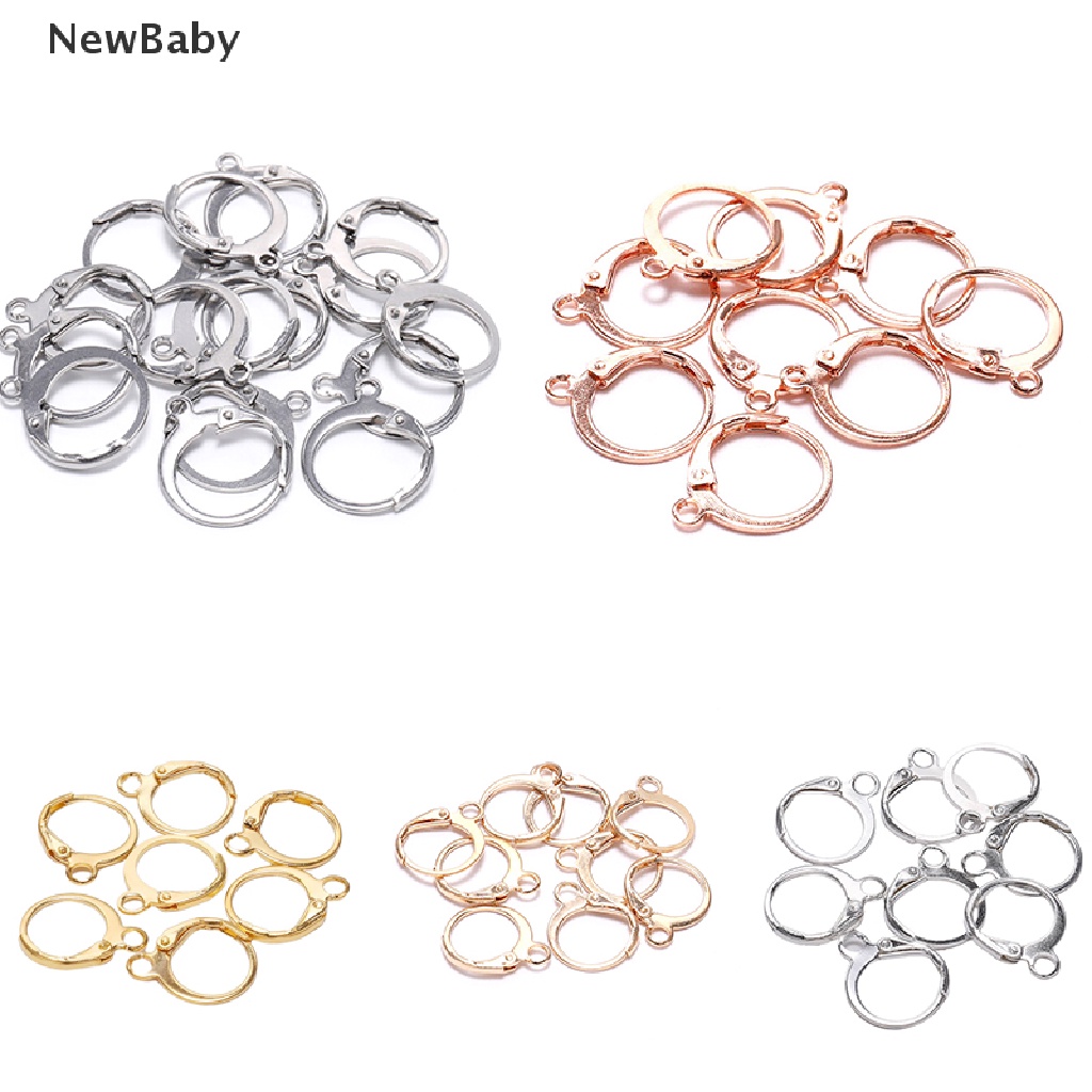 20 Pcs Anting Hoops Kait Kawat Untuk Membuat Perhiasan