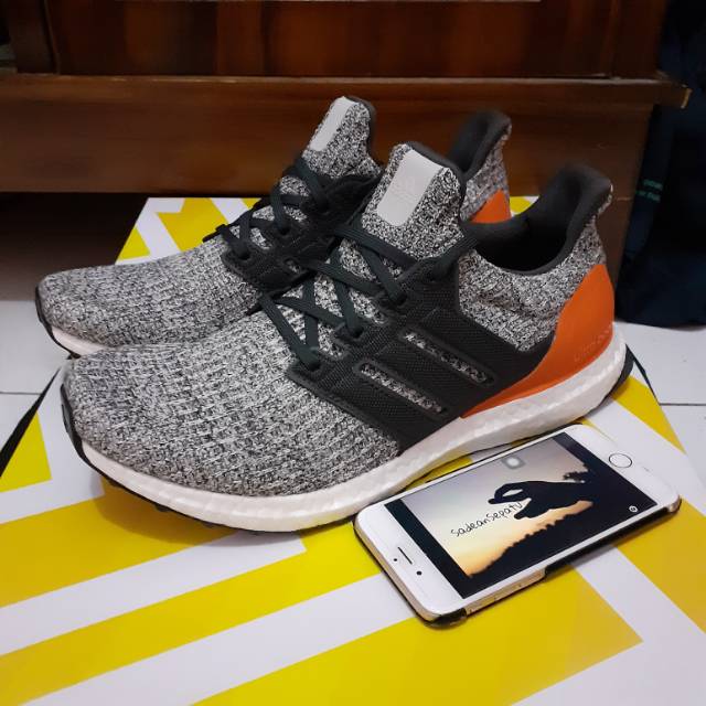 Adidas Ultraboost 4.0 Raw White Carbon Active White Original New