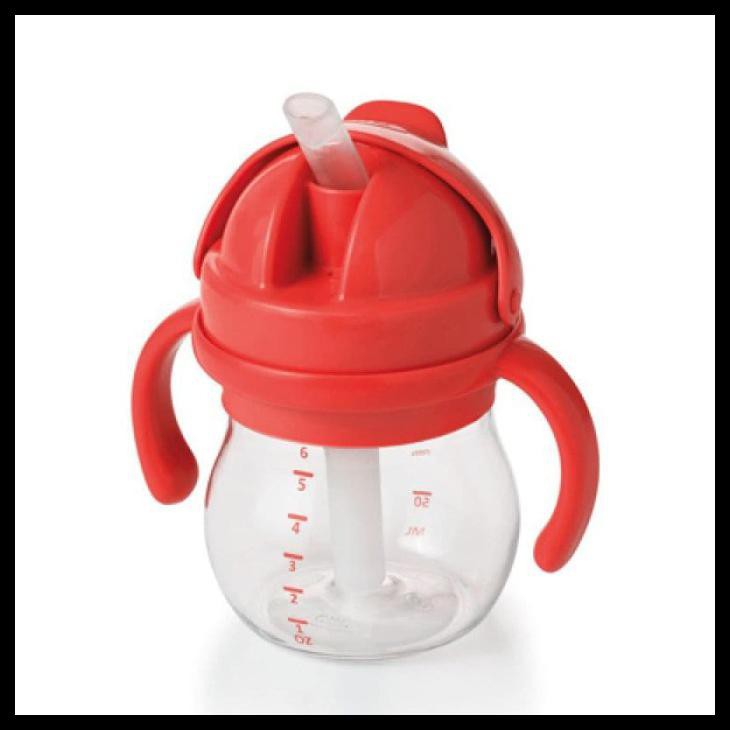 OXO TOT GROW STRAW CUP (ORANGE)