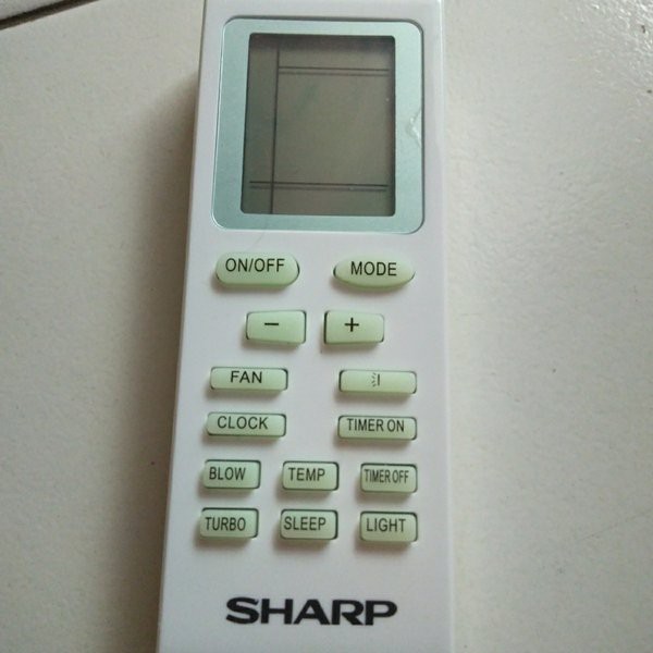 Miliki REMOTE REMOT AC SHARP AH-A5UCY 9UCY 12UCY 18UCY 24 UCY STANDAR SHARP UCY Diskon