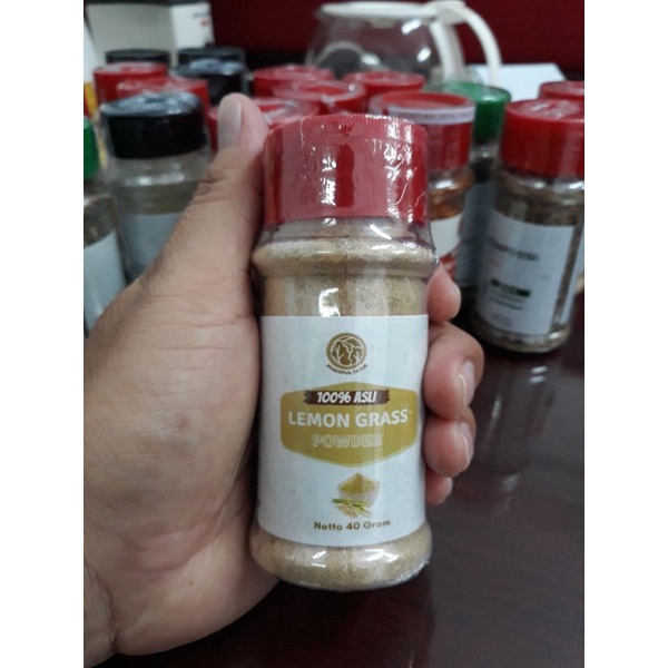 

Lemon Grass Powder 40gr Sereh Bubuk 100% Asli