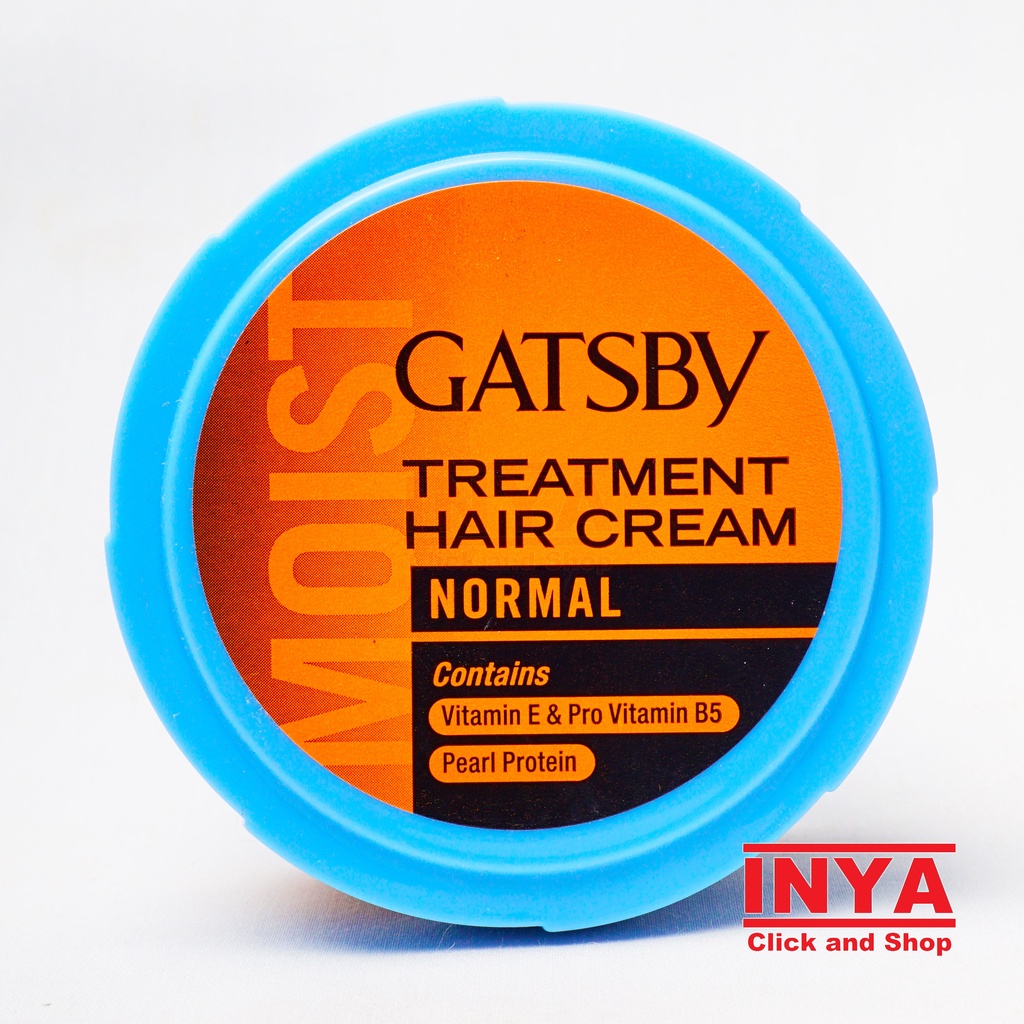 GATSBY THC  NORMAL TREATMENT HAIR CREAM POMADE 70gr - Minyak Rambut