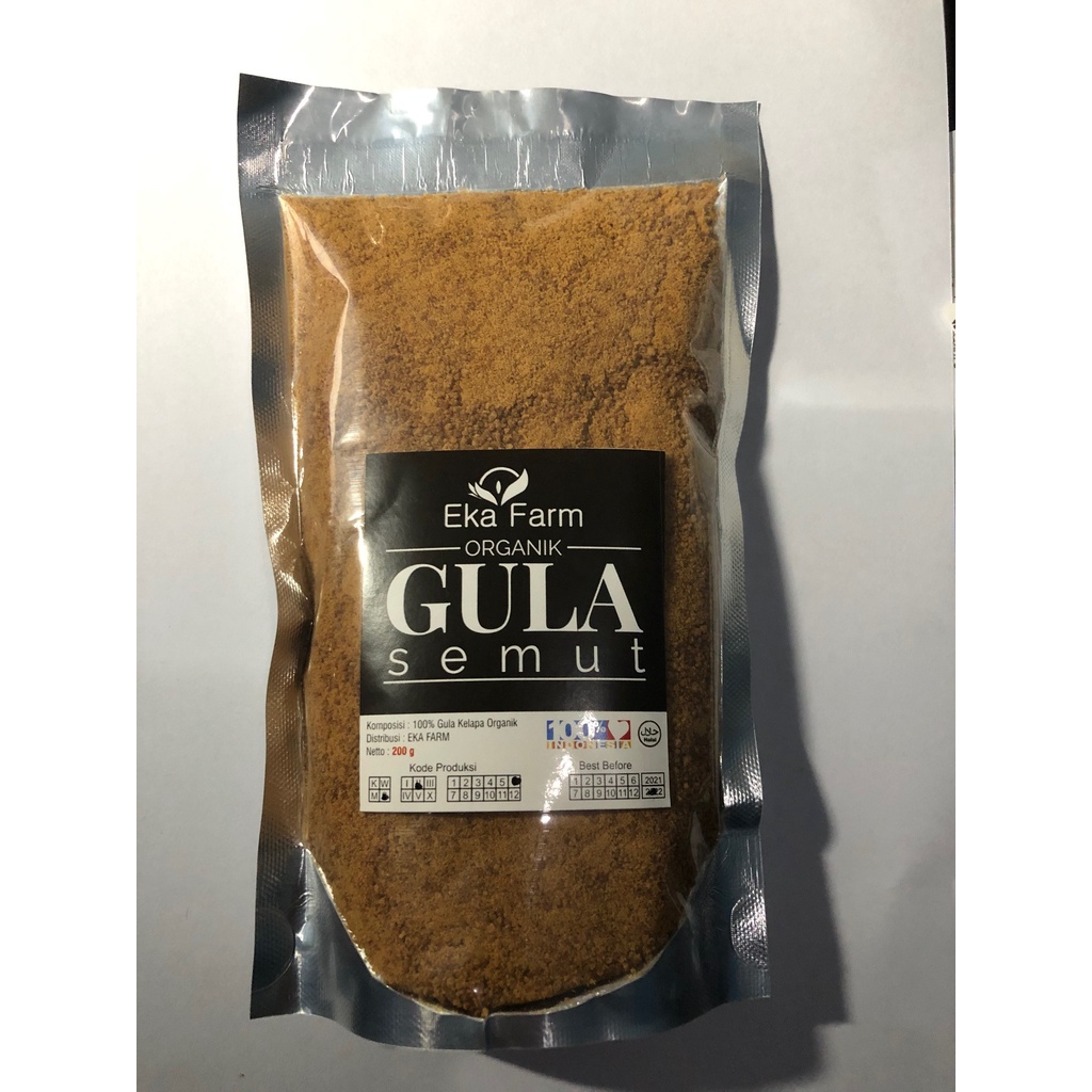 

Gula Semut Organik EKA FARM Kemasan 200 gram