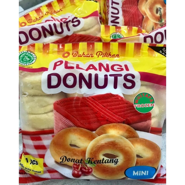 

Pelangi Donat Kentang Mini isi 21