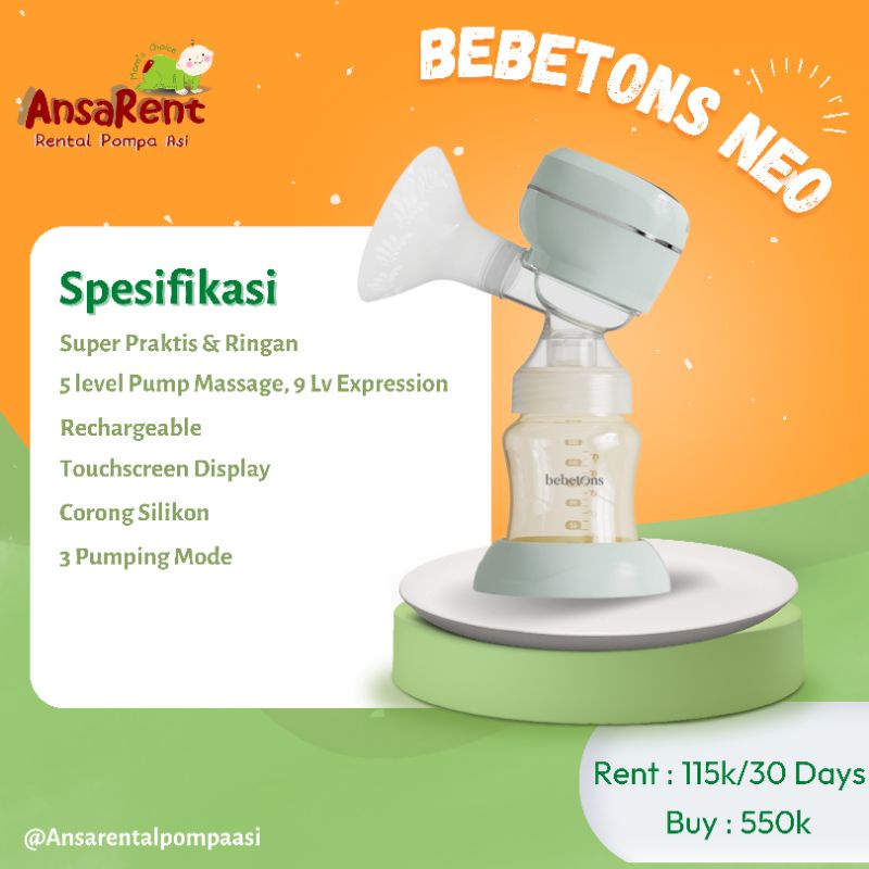 Sewa Bebetons Neo Rental Bebetons Neo