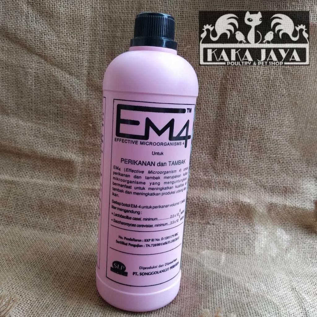 EM4 Pupuk Organik EM4 Perikanan Tambak 1 Liter EM 4 Pupuk Cair Ikan Kolam Air